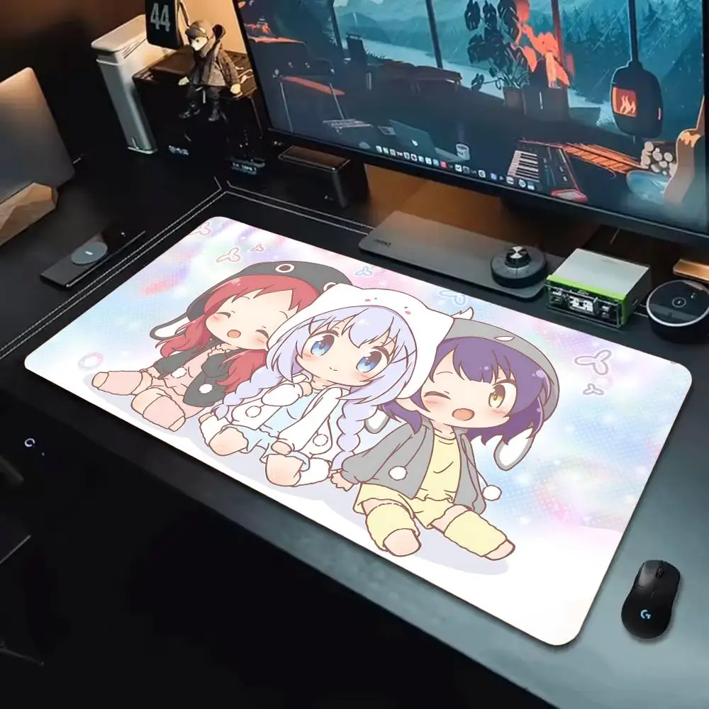 Game Is The Order A Rabbit Mouse Pad Keyboard Desk Mats, Kawai Rubber, Non-Slip Desk Mat, XXL90x40cm
Game Is The Order A Rabbit Mouse Pad Keyboard Desk Mats, Kawai Rubber, Non-Slip Desk Mat, XXL90x40cm