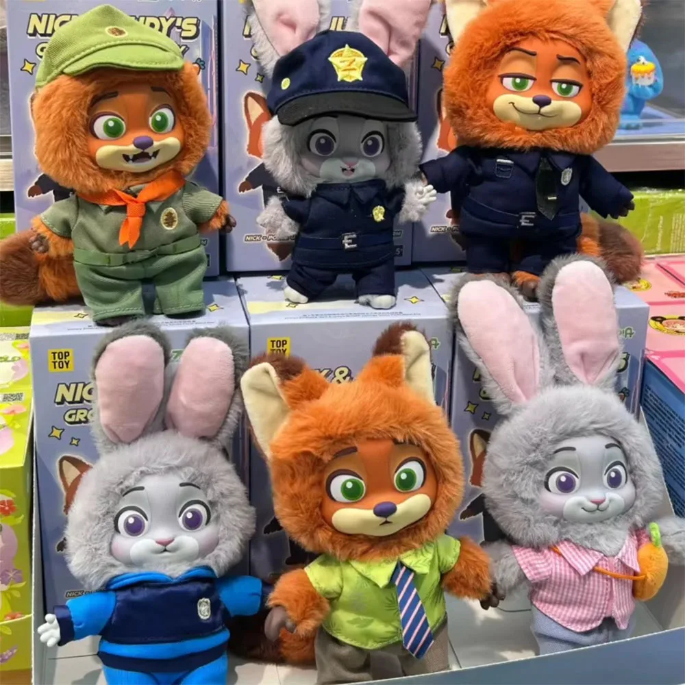 Слепая коробка Disney Zootopia 2 — серия «Ника и Джуди Growth Journey», подлинная плюшевая игрушка, коллекционный подарок для детей и фанатов
Слепая коробка Disney Zootopia 2 — серия «Ника и Джуди Growth Journey», подлинная плюшевая игрушка, коллекционный подарок для детей и фанатов