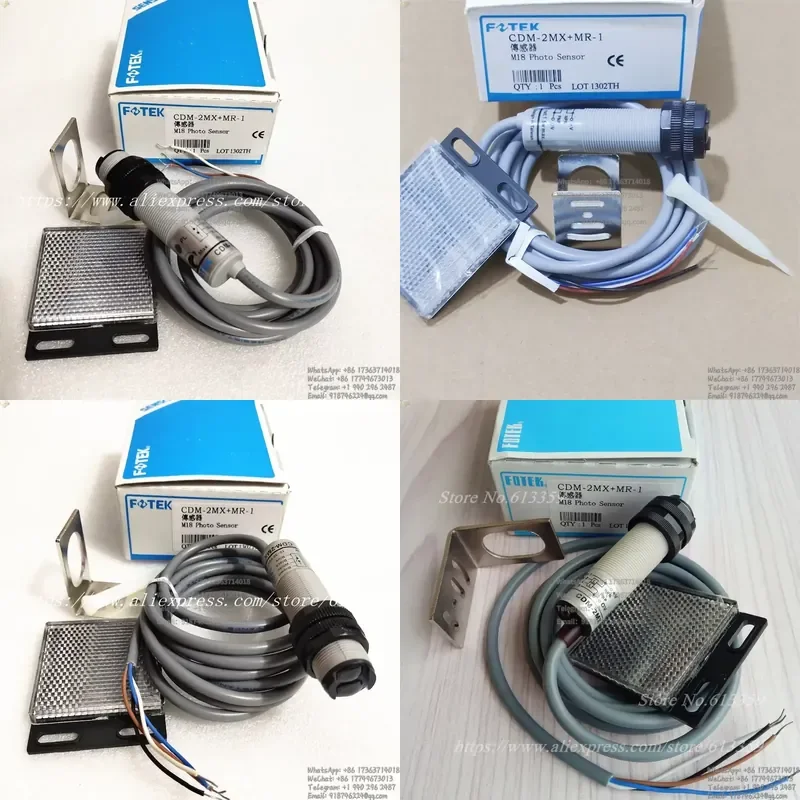 CDM-2MX+MR-1 New Mirror Reflex Type Photoelectric Switch Sensor NOT
CDM-2MX+MR-1 New Mirror Reflex Type Photoelectric Switch Sensor NOT