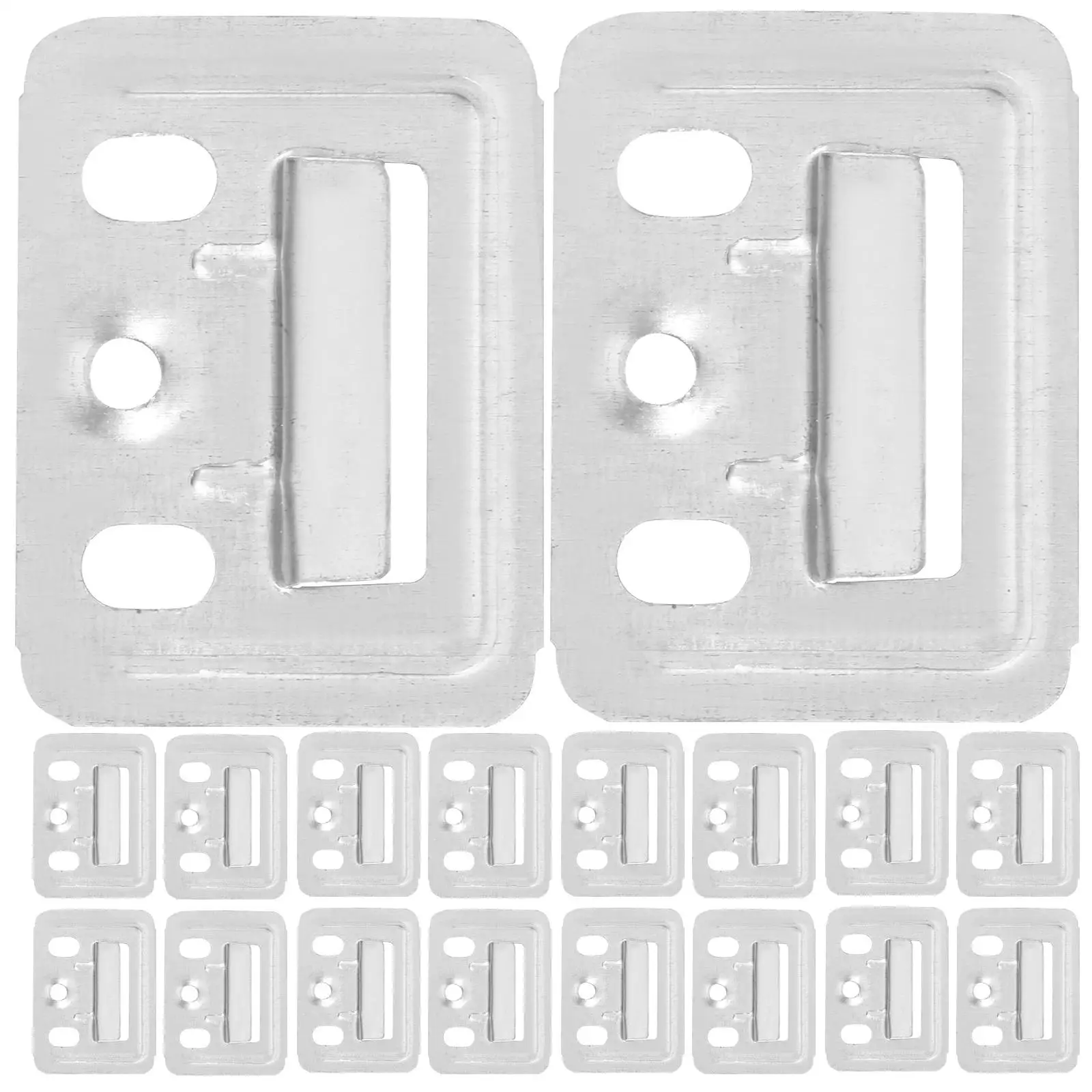 100 Pcs Metal Wall Panel Connectors Panel Clips Sturdy Metal Grommet Mounting Hardware Smooth Finish Furniture
100 Pcs Metal Wall Panel Connectors Panel Clips Sturdy Metal Grommet Mounting Hardware Smooth Finish Furniture