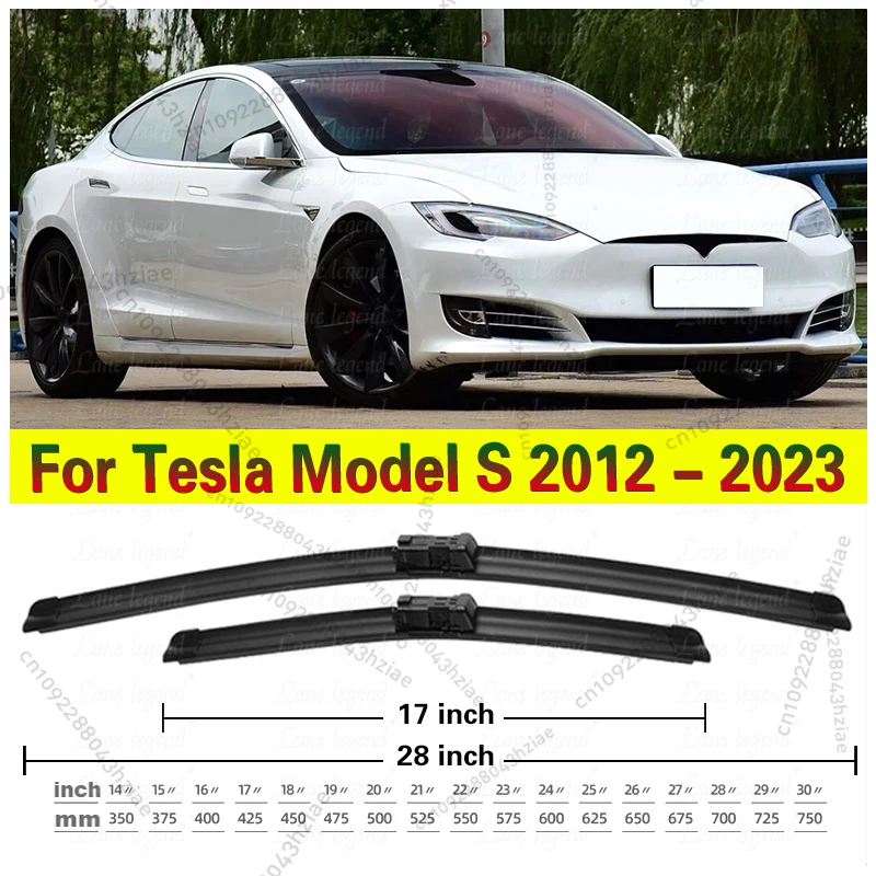 Передние щетки стеклоочистителя с левым рулем для Tesla Model S 2012-2023 Щетки для очистки лобового стекла автомобиля от дождя 28 дюймов + 17 дюймов 
Передние щетки стеклоочистителя с левым рулем для Tesla Model S 2012-2023 Щетки для очистки лобового стекла автомобиля от дождя 28 дюймов + 17 дюймов