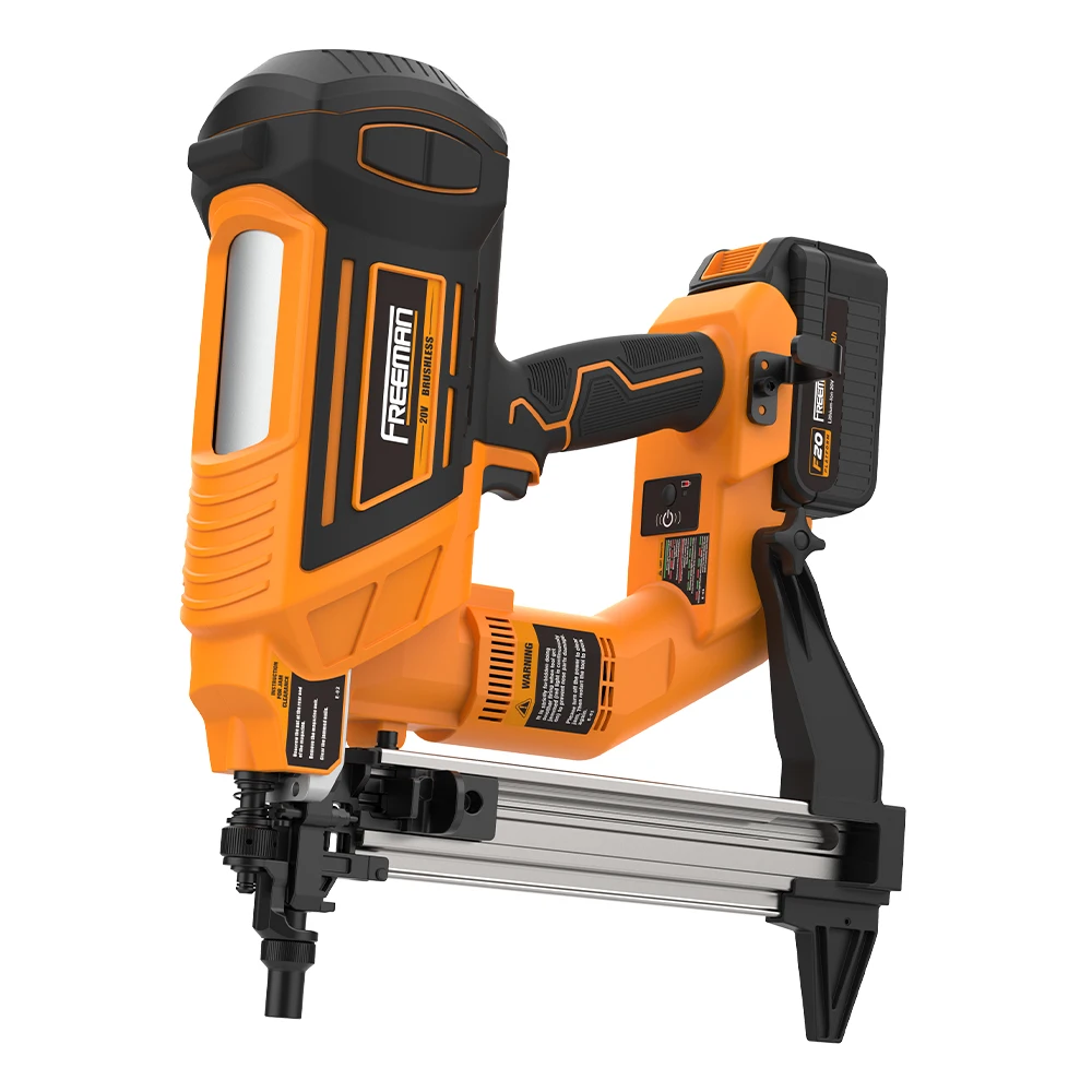 Portable 16 ~ 38mm battery powered wireless brushless nailing machine Concrete nailing gun
Portable 16 ~ 38mm battery powered wireless brushless nailing machine Concrete nailing gun
