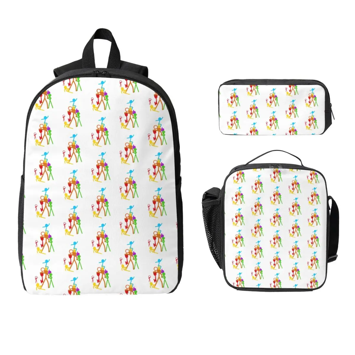 Alan Becker Gaming Backpack Student Boys Girls BookBag School Bag Computer Shoulder Bags 3ps Insulated Lunch Bag Pencil Case
Alan Becker Gaming Backpack Student Boys Girls BookBag School Bag Computer Shoulder Bags 3ps Insulated Lunch Bag Pencil Case