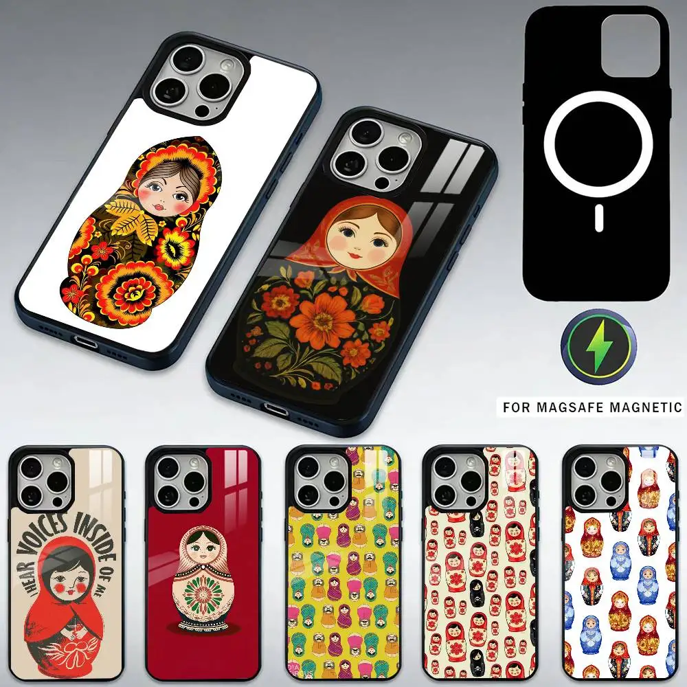 Russian Dolls Matryoshka Phone Case For iPhone17,16,15,14,13,12,11 Plus,Pro Max Magnetic For Magsafe Wireless Charging
Russian Dolls Matryoshka Phone Case For iPhone17,16,15,14,13,12,11 Plus,Pro Max Magnetic For Magsafe Wireless Charging