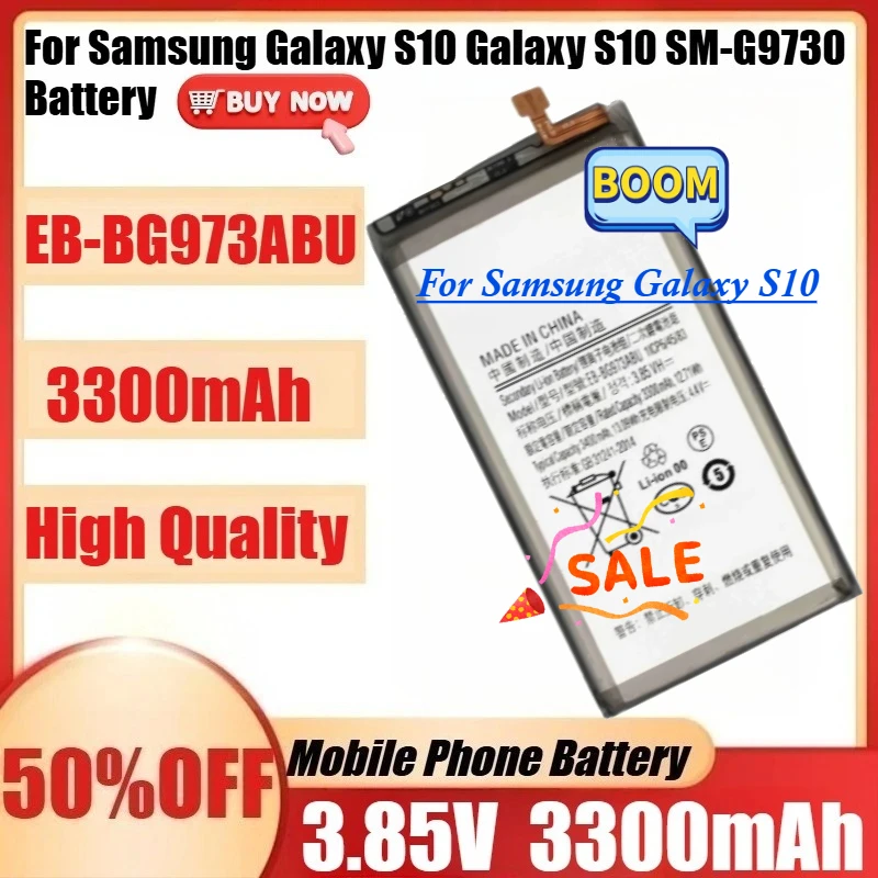 Новая аккумуляторная батарея EB-BG973ABU для Samsung Galaxy S10 (SM-G9730), запчасть для ремонта, увеличенная емкость
Новая аккумуляторная батарея EB-BG973ABU для Samsung Galaxy S10 (SM-G9730), запчасть для ремонта, увеличенная емкость