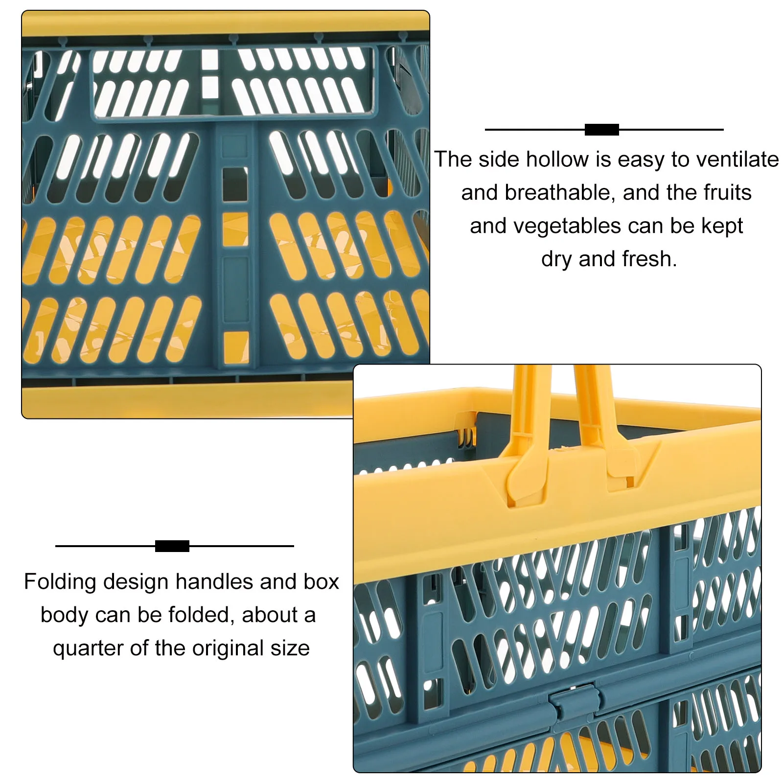 Folding Storage Basket Reusable Home Kitchen Supermarket Vegetable Snack Plastic PP Easy Clean Space Saving Household ganizer
Folding Storage Basket Reusable Home Kitchen Supermarket Vegetable Snack Plastic PP Easy Clean Space Saving Household ganizer