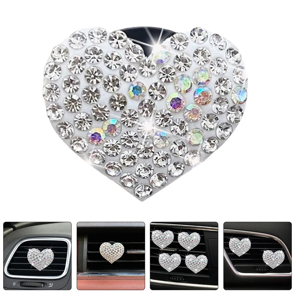 2Pcs Romantic Heart Car Air Freshener Clip Glass Durable Car Vent Clip Aromatherapy Decoration Dashboard Decorations
2Pcs Romantic Heart Car Air Freshener Clip Glass Durable Car Vent Clip Aromatherapy Decoration Dashboard Decorations