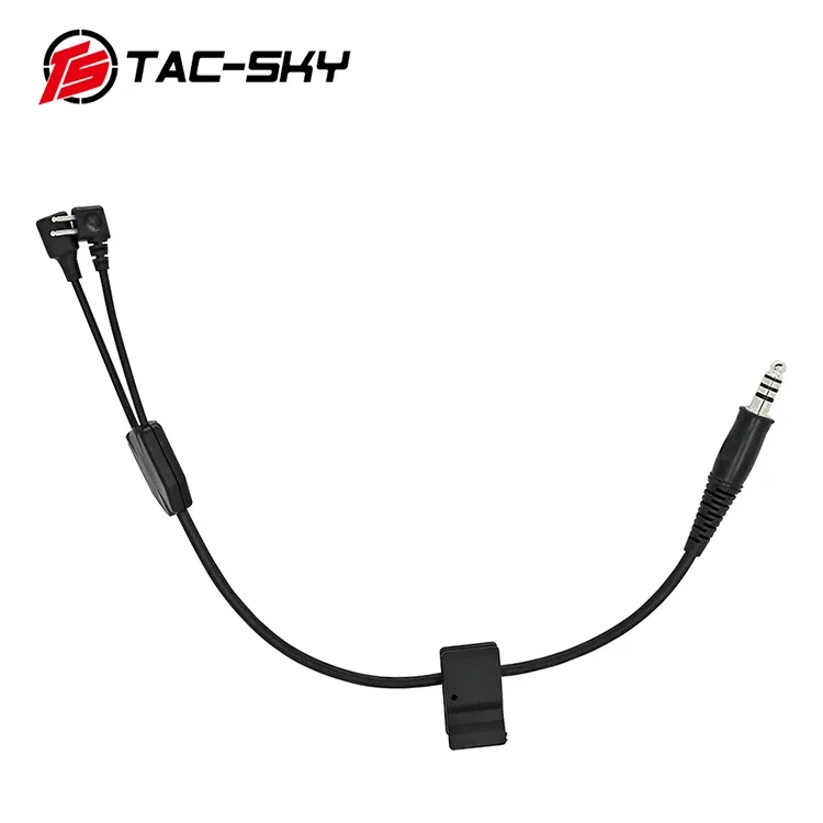 The TAC-SKY Y-line is suitable for tactical noise-canceling headphones, the IPSC version of the comtac I II III/peltor
The TAC-SKY Y-line is suitable for tactical noise-canceling headphones, the IPSC version of the comtac I II III/peltor