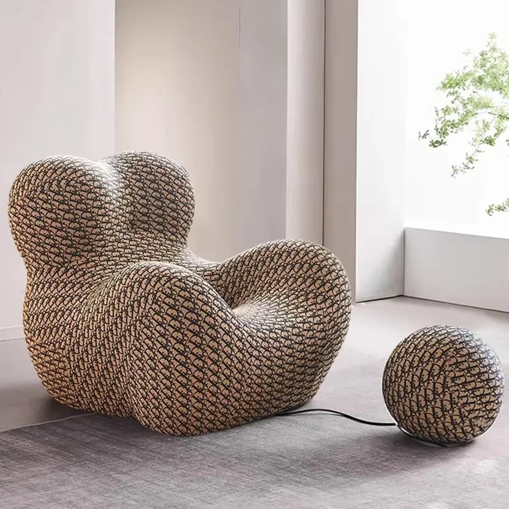 Bean Bag Chair, Ice Silk Breathable Fabric, Solid Wood Base, Including The Same Color Ball Sofa Chair, Surround Backrest
Bean Bag Chair, Ice Silk Breathable Fabric, Solid Wood Base, Including The Same Color Ball Sofa Chair, Surround Backrest