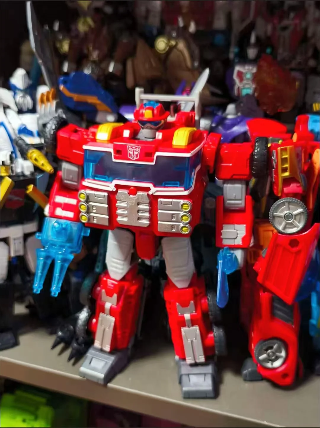 Новинка в наличии: Коллекционная фигурка Hasbro Transformers Celestial Generation Leader Era V Level Heat Wave, модель для коллекции, подарок на день рождения.
Новинка в наличии: Коллекционная фигурка Hasbro Transformers Celestial Generation Leader Era V Level Heat Wave, модель для коллекции, подарок на день рождения.