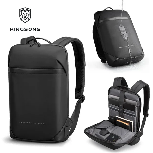Vgoal Men Backpack Business Waterproof Laptop Backpack 15/15.6 Inch with USB Fast Charging Black School Bags for College Student
Vgoal Men Backpack Business Waterproof Laptop Backpack 15/15.6 Inch with USB Fast Charging Black School Bags for College Student
