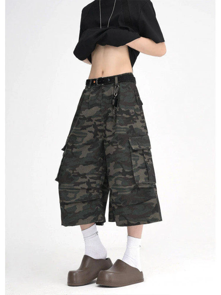 Camouflage Loose Straight Leg Seven-Foot Casual Pants Men's Summer American Trendy Qui-Dry Outdoor Mountain Climbing Workwear
Camouflage Loose Straight Leg Seven-Foot Casual Pants Men's Summer American Trendy Qui-Dry Outdoor Mountain Climbing Workwear