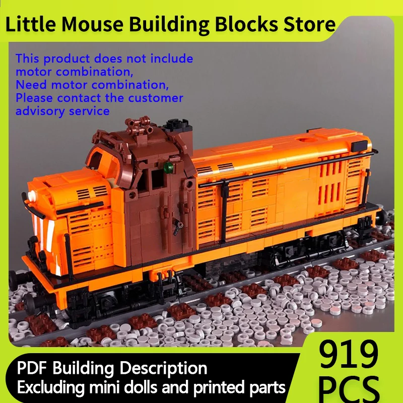 City Car Model MOC Building Bricks CP 1400 Diesel Locomotive Train Modular Technology Gifts Holiday Assemble Children Toys Suit
City Car Model MOC Building Bricks CP 1400 Diesel Locomotive Train Modular Technology Gifts Holiday Assemble Children Toys Suit