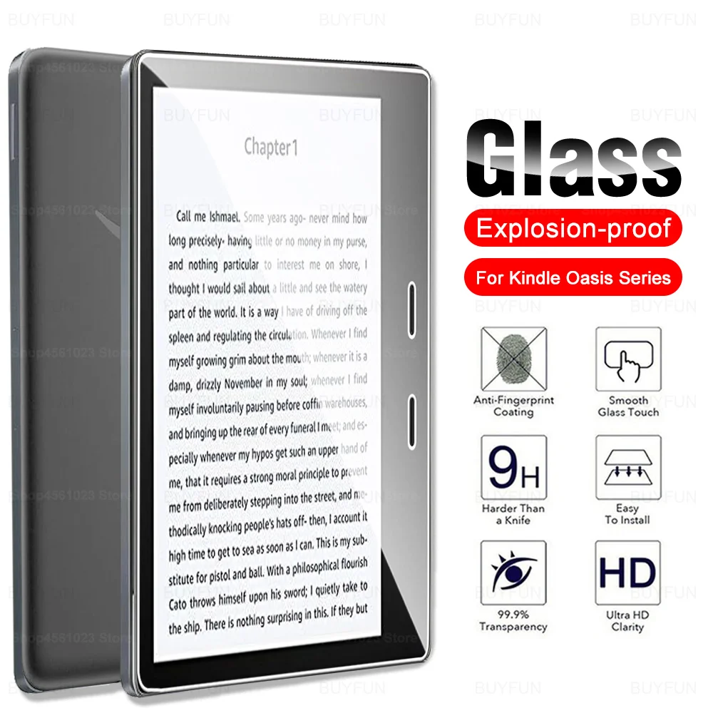 Tempered Glass For Kindle Oasis 2 2017 K02 Screen Protector For Kindle Oasis 3 K03 10th Generation 2019 7 inch Protective Guard
Tempered Glass For Kindle Oasis 2 2017 K02 Screen Protector For Kindle Oasis 3 K03 10th Generation 2019 7 inch Protective Guard