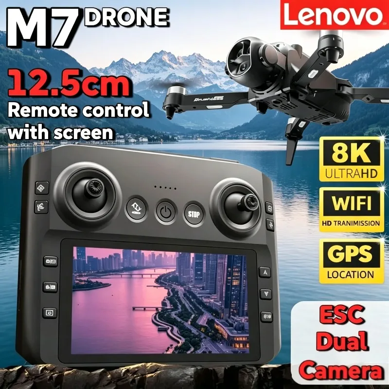 Дрон Lenovo M7 RC 8K профессиональный, с двойной HD-камерой для аэрофотосъемки, квадрокоптер, портативный, складной, с дистанционным управлением, Wi-Fi
Дрон Lenovo M7 RC 8K профессиональный, с двойной HD-камерой для аэрофотосъемки, квадрокоптер, портативный, складной, с дистанционным управлением, Wi-Fi
