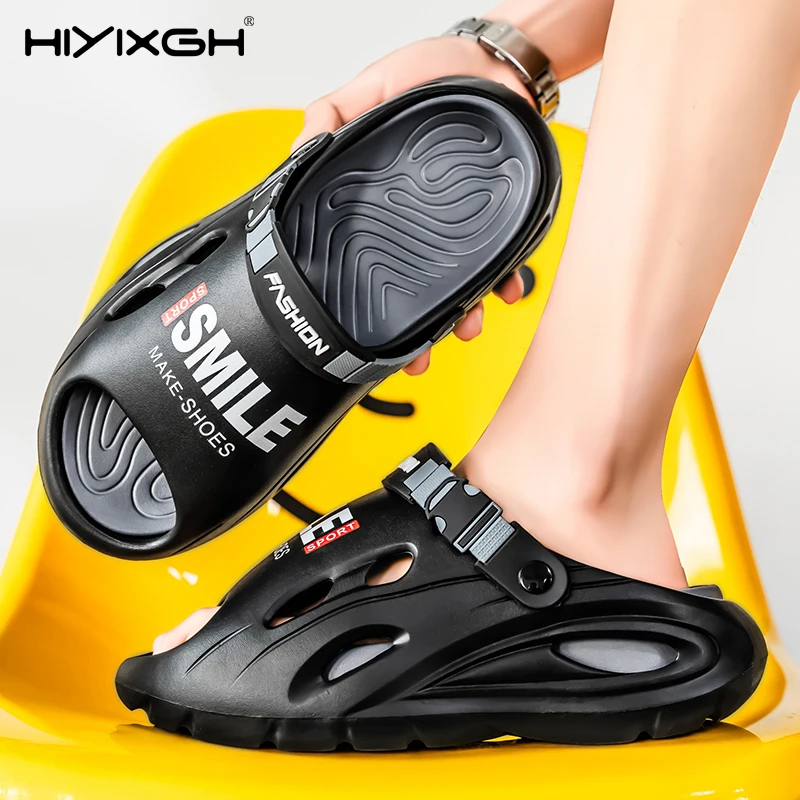 High Quality Men's Outdoor Slippers Beach Sandals Comfortable Soft Slides Clogs Men Casual Shoes Garden Shoes Male Beach Slipper
High Quality Men's Outdoor Slippers Beach Sandals Comfortable Soft Slides Clogs Men Casual Shoes Garden Shoes Male Beach Slipper