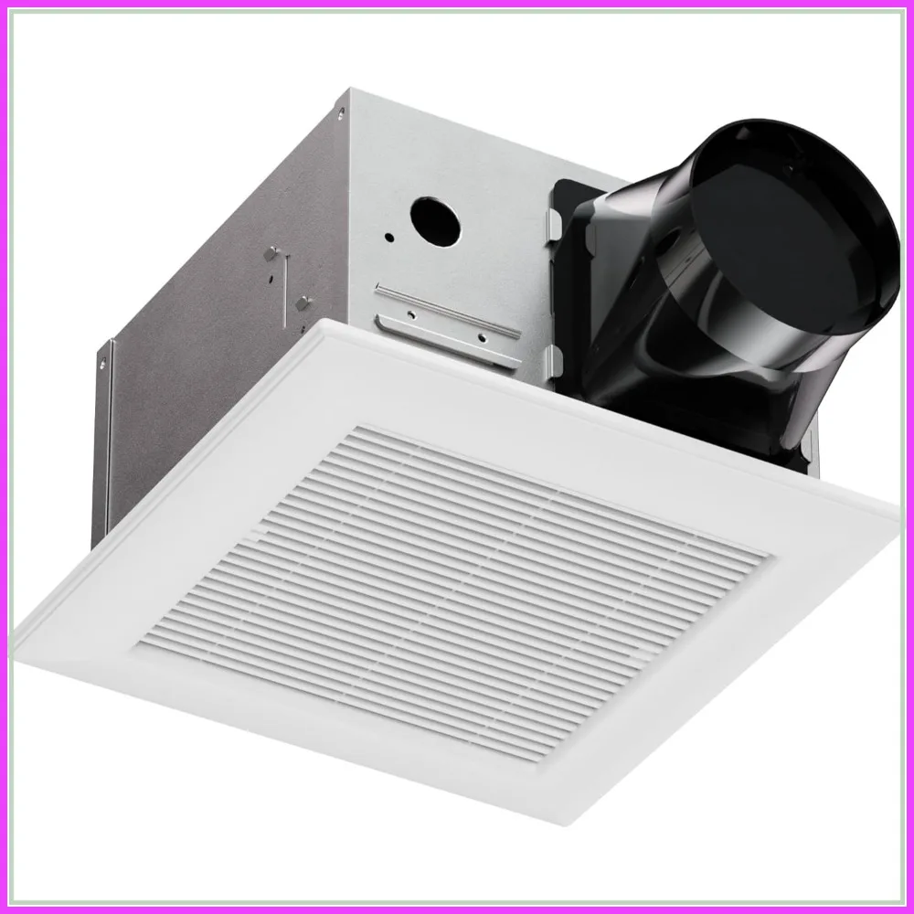 Ventilation Fan With Grille for Bathroom and Home, 100CFM, 25W Ceiling Mount Shower Exhaust Fan, 120V, Wet Rated, ETL Certified
Ventilation Fan With Grille for Bathroom and Home, 100CFM, 25W Ceiling Mount Shower Exhaust Fan, 120V, Wet Rated, ETL Certified