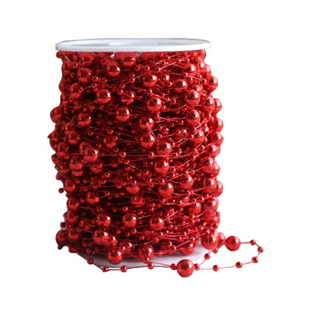 Shiny Round Plastic Beads Garland for Christmas Trees 10m Length Suitable for Holiday Decor and Creative Projects
Shiny Round Plastic Beads Garland for Christmas Trees 10m Length Suitable for Holiday Decor and Creative Projects