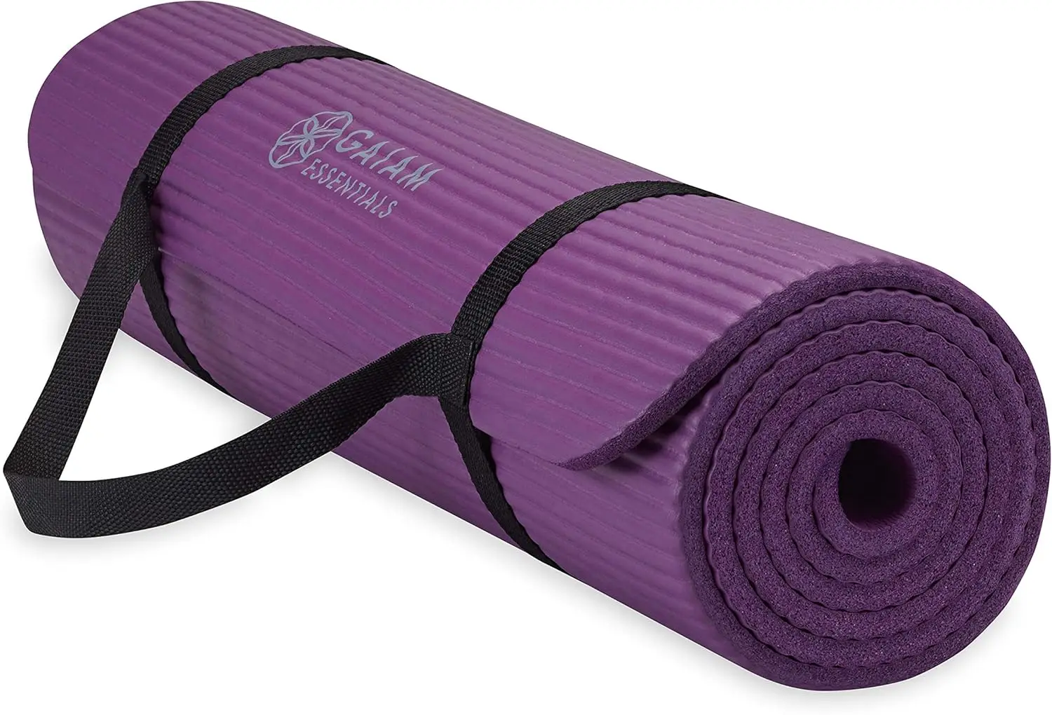 2/5" Thick 10mm Yoga Mat with Carrier Strap, Extra Thick NBR Foam Cushion for Joint Comfort, Non-Slip Exercise Mat for Pilates
2/5" Thick 10mm Yoga Mat with Carrier Strap, Extra Thick NBR Foam Cushion for Joint Comfort, Non-Slip Exercise Mat for Pilates