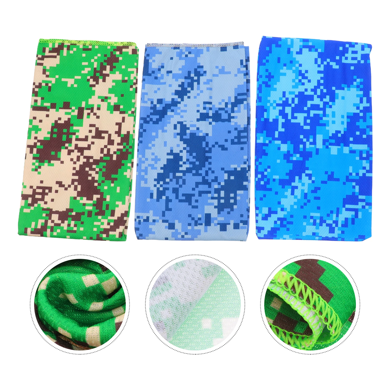 3pcs Cold Towel Premium Quick Dry Gym Sports Cooling Facecloth Sweat Absorbent For Camping Hiking Running Yoga Outdoor
3pcs Cold Towel Premium Quick Dry Gym Sports Cooling Facecloth Sweat Absorbent For Camping Hiking Running Yoga Outdoor