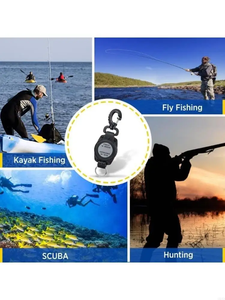 Dives Gear Retractable Tethers Scubas Diving Gear Retractor Retractable Cord Gear Keepers Tethers with Lock
Dives Gear Retractable Tethers Scubas Diving Gear Retractor Retractable Cord Gear Keepers Tethers with Lock