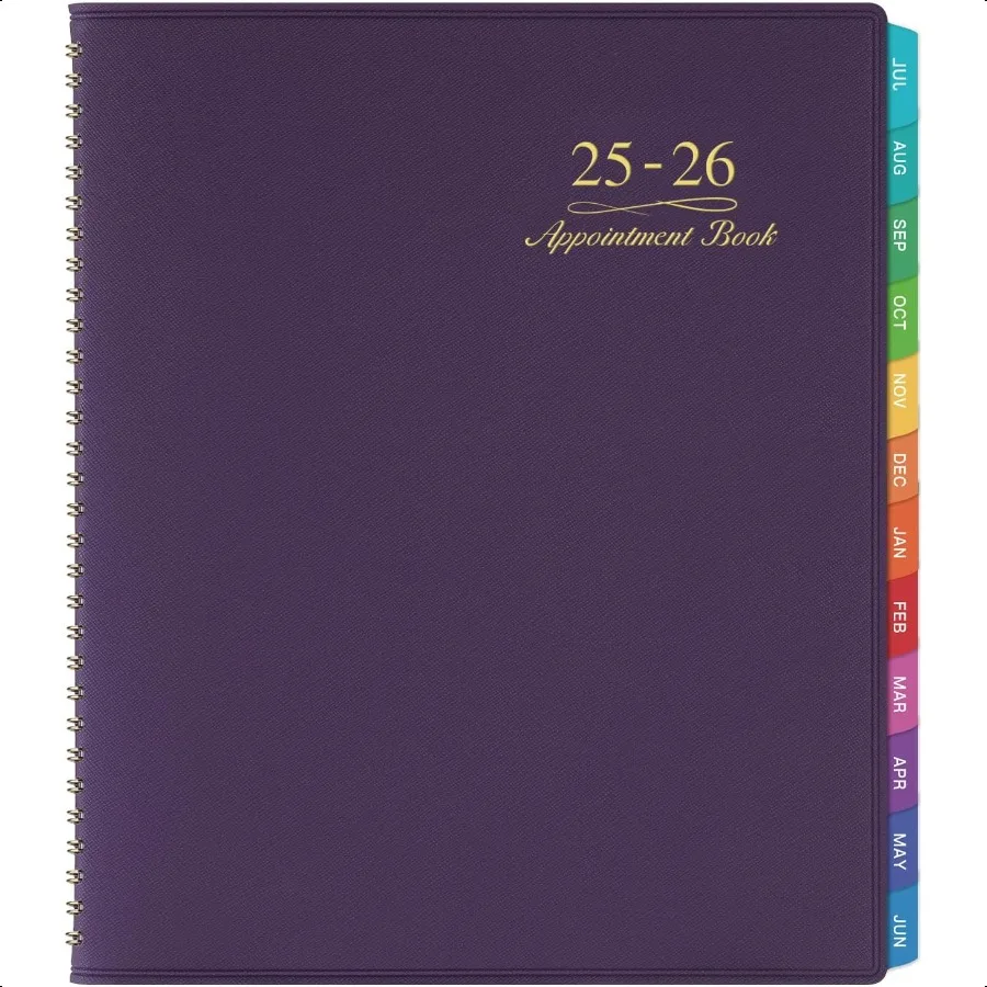 20252026 Appointment Book Weekly Appointment Book 20252026 July 2025 June 2026 8.26"x 11.4" Daily Hourly with Tabs 15 Minutes
20252026 Appointment Book Weekly Appointment Book 20252026 July 2025 June 2026 8.26"x 11.4" Daily Hourly with Tabs 15 Minutes