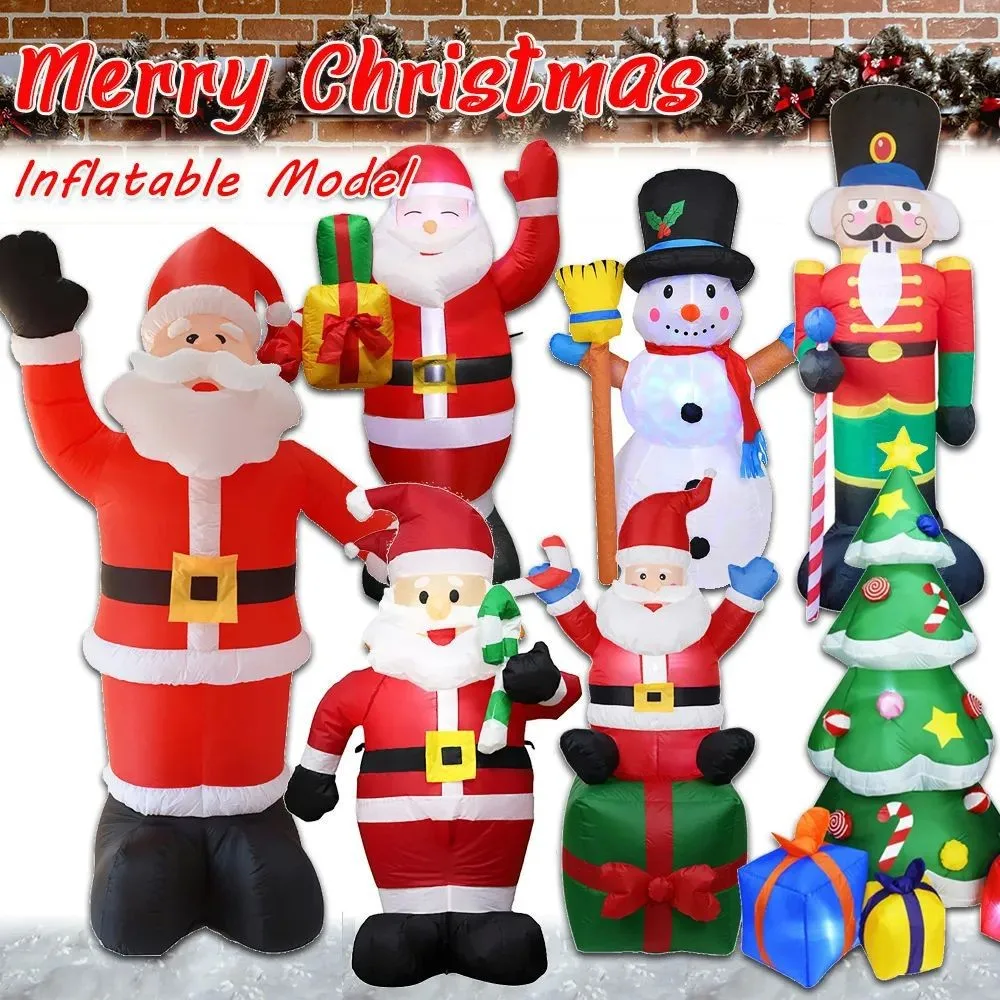 Christmas Inflatable Air Model Balloon, Large Snowman, Old Man Arch Lights, Door Garden Decoration, 1.2m/2.4m
Christmas Inflatable Air Model Balloon, Large Snowman, Old Man Arch Lights, Door Garden Decoration, 1.2m/2.4m