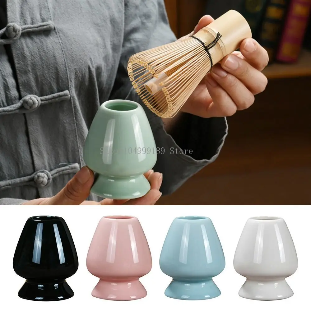 High Quality Ceramic Matcha Holder Smooth Solid Color Whisk Stand Holder Tea Drinking Utensils for Tea Set Accessories 
High Quality Ceramic Matcha Holder Smooth Solid Color Whisk Stand Holder Tea Drinking Utensils for Tea Set Accessories