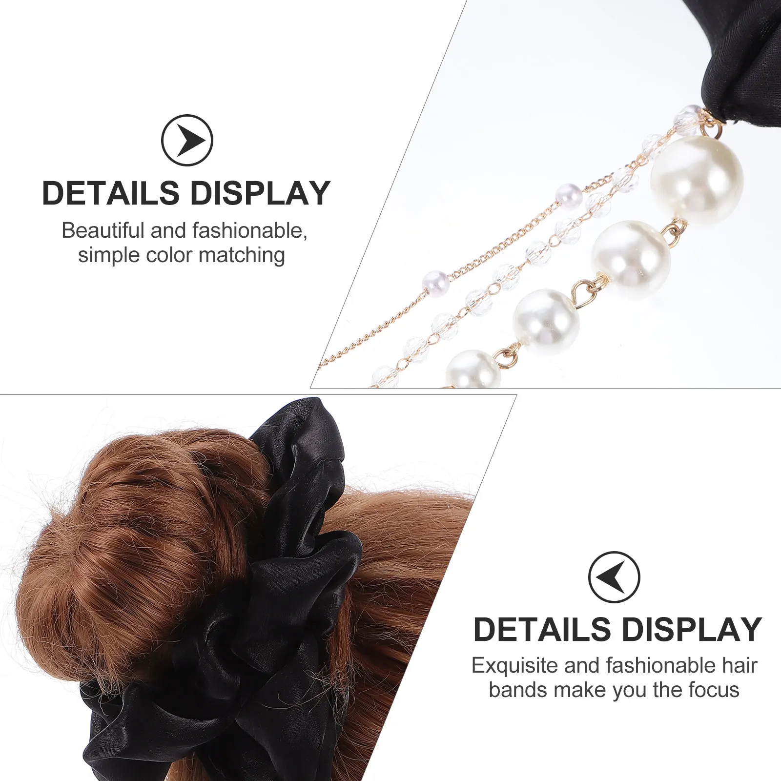 Cloth Bands Pearl Drop Tassel Ties Soft Elastic Rings For Women All Types Fashion Hair Accessories Hair Styling Tool
Cloth Bands Pearl Drop Tassel Ties Soft Elastic Rings For Women All Types Fashion Hair Accessories Hair Styling Tool