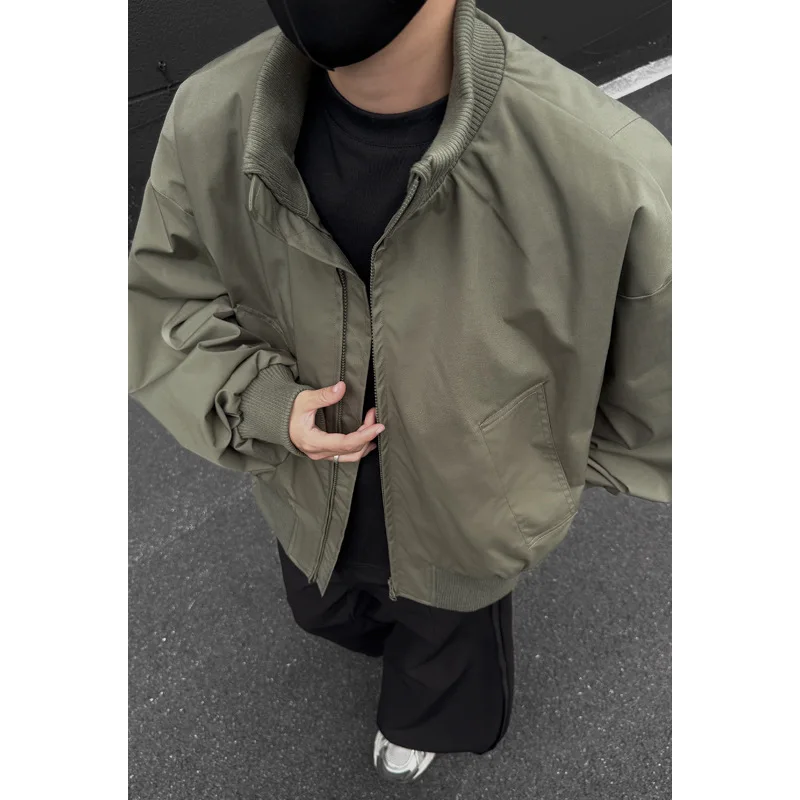 Autumn Cleanfit Men's Jacket Trendy Short Flight Varsity High Street Outerwear Cardigan Man Coat Top
Autumn Cleanfit Men's Jacket Trendy Short Flight Varsity High Street Outerwear Cardigan Man Coat Top