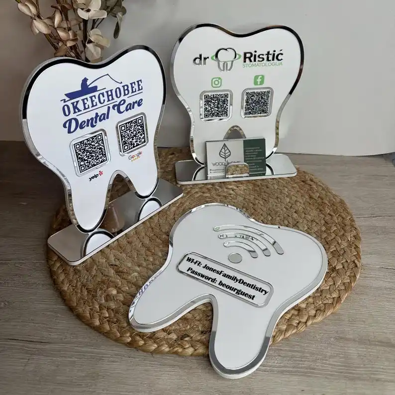Персонализированный знак для стоматологического офиса с Qr-кодом, подарок для стоматолога, знак QR-кода в форме зуба, знак социального назначения для стоматолога
Персонализированный знак для стоматологического офиса с Qr-кодом, подарок для стоматолога, знак QR-кода в форме зуба, знак социального назначения для стоматолога