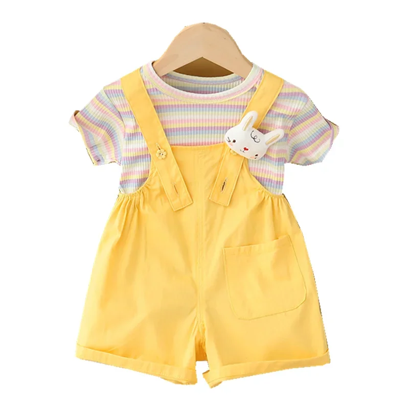 New Summer Baby Clothes Suit Children Girls Cute T-Shirt Shorts 2Pcs/Sets Toddler Casual Costume Kids Outfits Infant Sportswear
New Summer Baby Clothes Suit Children Girls Cute T-Shirt Shorts 2Pcs/Sets Toddler Casual Costume Kids Outfits Infant Sportswear