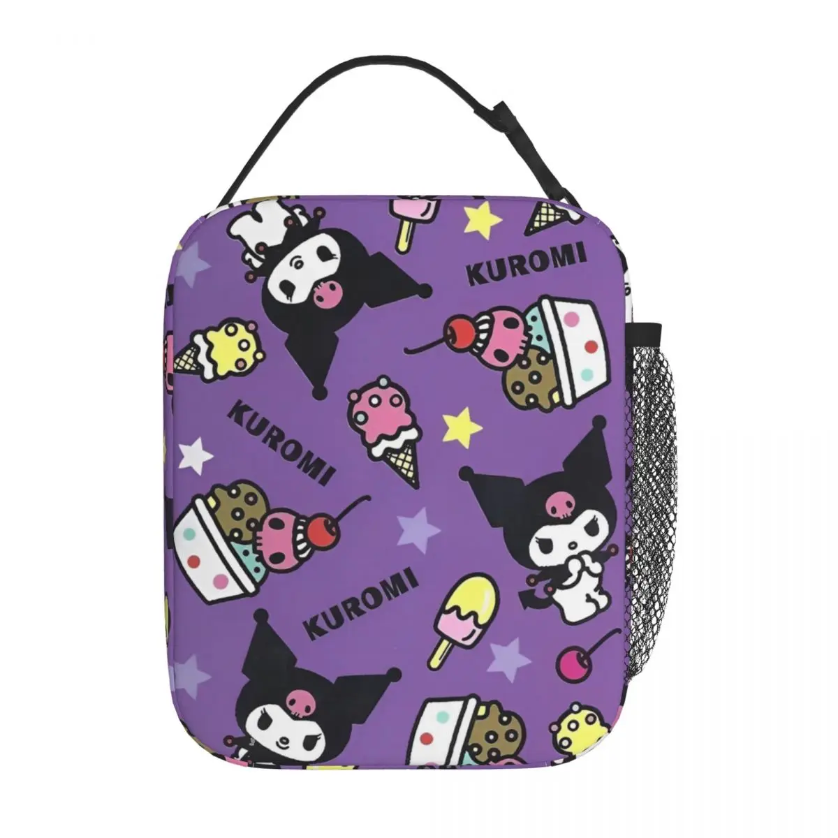 Kuromi Kawaii Cute Merch Insulated Lunch Bags For School Office Food Storage Bag Portable Cooler Thermal Lunch Boxes
Kuromi Kawaii Cute Merch Insulated Lunch Bags For School Office Food Storage Bag Portable Cooler Thermal Lunch Boxes