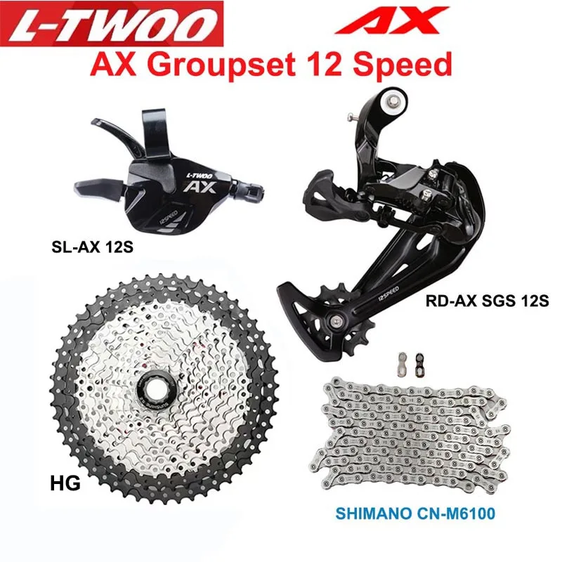 LTWOO AX 1x12 Speed 12S Группа рычага переключения передач Задний переключатель M6100 Цепная солнечная кассета 46T 50T 52T M6100 12 скоростей MTB 12V
LTWOO AX 1x12 Speed 12S Группа рычага переключения передач Задний переключатель M6100 Цепная солнечная кассета 46T 50T 52T M6100 12 скоростей MTB 12V