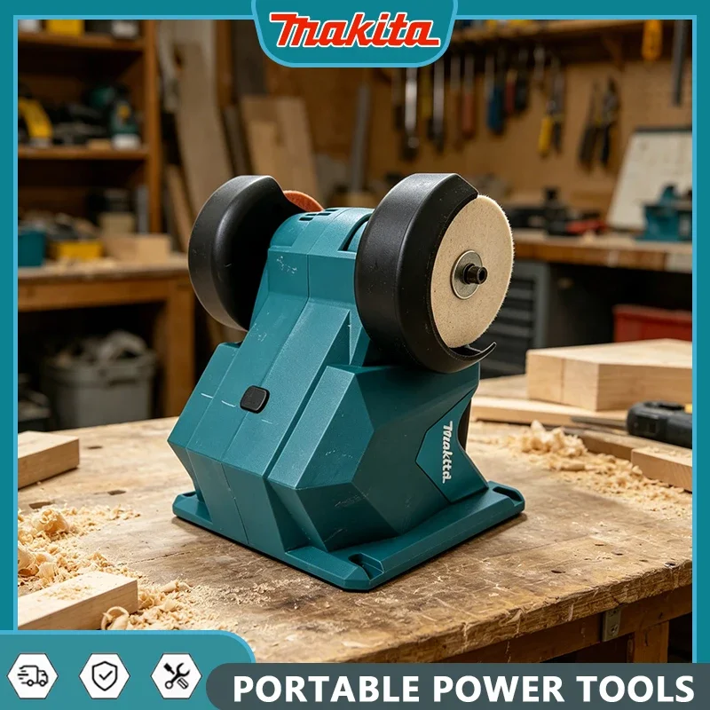 Makita Brushless Electric Cordless Bench Grinder 18V Table Top Double Polishing Stone Knife Sharpener with Grinding Stone
Makita Brushless Electric Cordless Bench Grinder 18V Table Top Double Polishing Stone Knife Sharpener with Grinding Stone