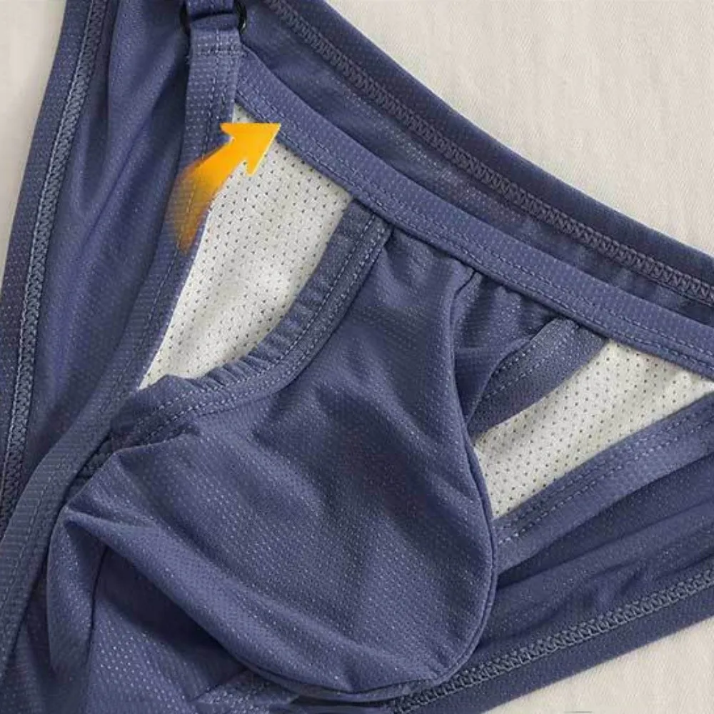 Comfortable Adjustable Ice Silk Men Thongs Low Waist Underpants Men's Panties Lingerie Underwear Male Briefs Sports
Comfortable Adjustable Ice Silk Men Thongs Low Waist Underpants Men's Panties Lingerie Underwear Male Briefs Sports
