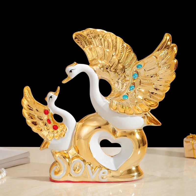 Swan decorations, home decorations, wedding gifts, TV cabinets, wine cabinets, living rooms, creative crafts
Swan decorations, home decorations, wedding gifts, TV cabinets, wine cabinets, living rooms, creative crafts
