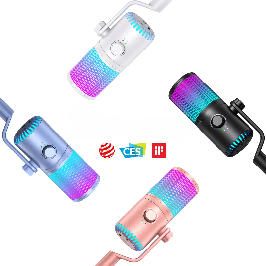 DM30 RGB Gaming USB Microphone Direct Monitor Programmable Mic for Gaming Live Streaming Podcast PS5 PS4 PC Computer
DM30 RGB Gaming USB Microphone Direct Monitor Programmable Mic for Gaming Live Streaming Podcast PS5 PS4 PC Computer