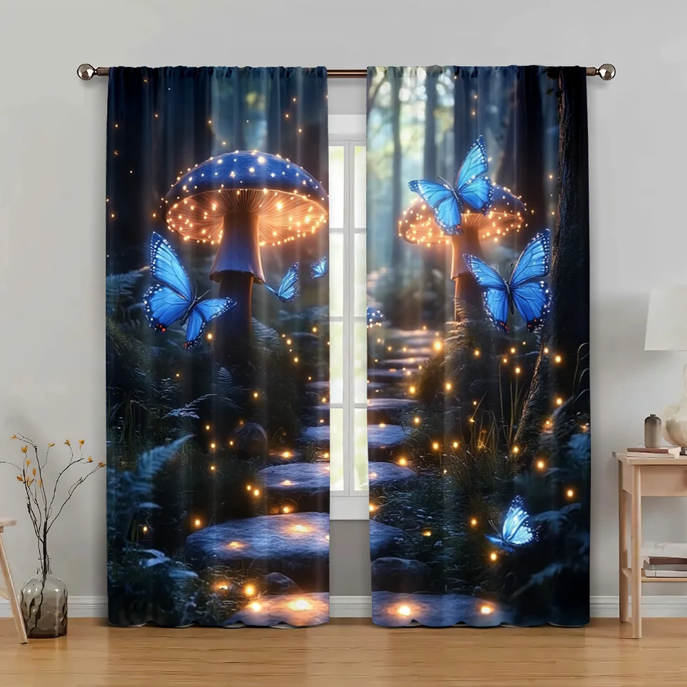 2pc, Curtain Night butterfly and firefly Polyester,Without Electricity Versatile Suitable for aesthetic room decor
2pc, Curtain Night butterfly and firefly Polyester,Without Electricity Versatile Suitable for aesthetic room decor