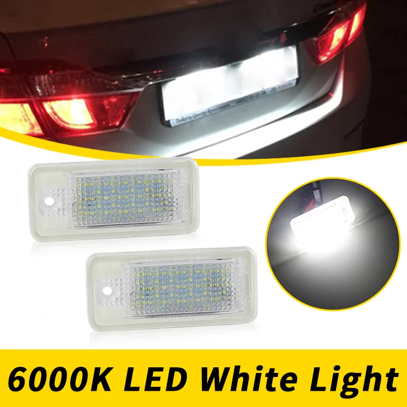 2x License Plate Light For Audi A3 S3 A4 B6 B7 A6 C6 4F Q7 RS4 White License Number Plate Lamp Canbus Error Free Car Accessories
2x License Plate Light For Audi A3 S3 A4 B6 B7 A6 C6 4F Q7 RS4 White License Number Plate Lamp Canbus Error Free Car Accessories