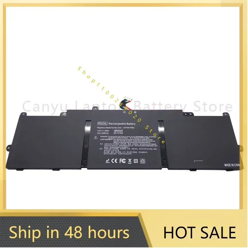 2024 Новый аккумулятор PE03XL для HP Chromebook 210 G1 11 G3 G4 HSTNN-LB6M 767068 -005 766801 -421 TPN-Q151 10,8 В 36 Втч
2024 Новый аккумулятор PE03XL для HP Chromebook 210 G1 11 G3 G4 HSTNN-LB6M 767068 -005 766801 -421 TPN-Q151 10,8 В 36 Втч