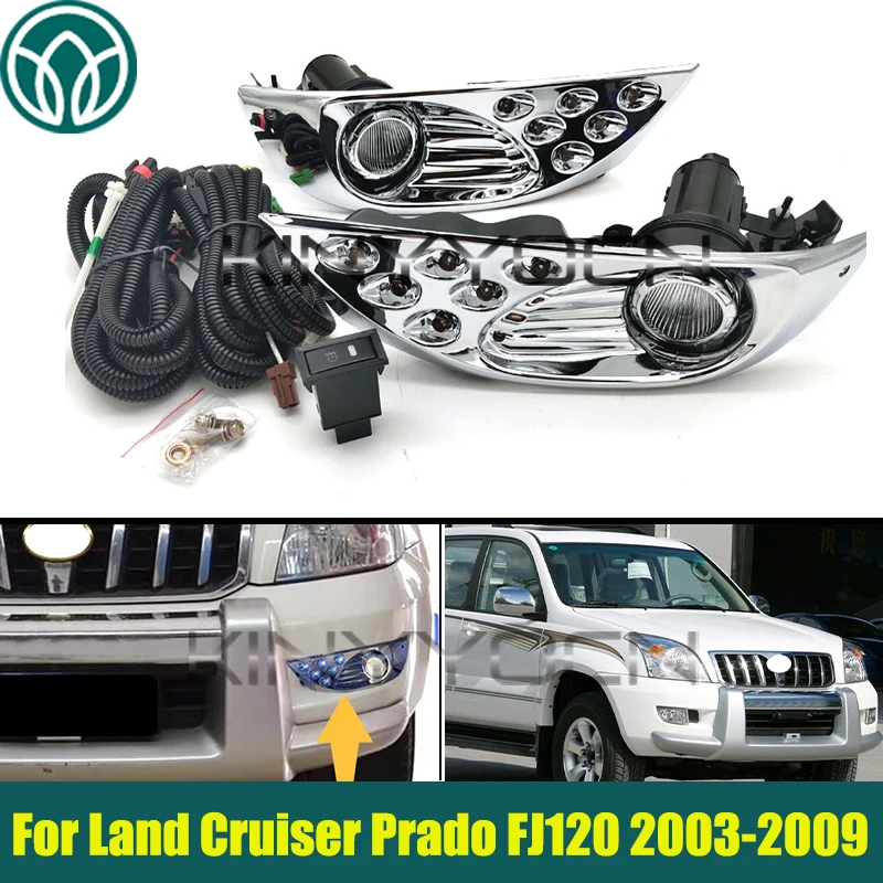 1Set Front Bumper Lamp LED Day Light For Toyota Land Cruiser Prado FJ120 2003-2009 Daytime Running Light Fog Lamp
1Set Front Bumper Lamp LED Day Light For Toyota Land Cruiser Prado FJ120 2003-2009 Daytime Running Light Fog Lamp