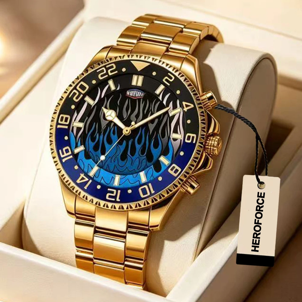 2026 New Brand Flame Dial Quartz Watch Date Clock Luminous Light Luxury Women Wristwatch Water-resistant Surface Stainless Steel
2026 New Brand Flame Dial Quartz Watch Date Clock Luminous Light Luxury Women Wristwatch Water-resistant Surface Stainless Steel