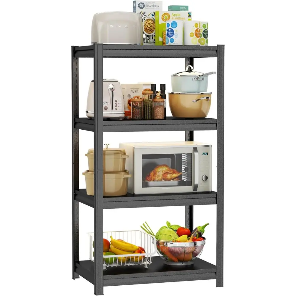 Adjustable Double-Layer Metal Shelving Unit with Reinforced Ribs for Heavy-Duty Storage up to 2400 lbs
Adjustable Double-Layer Metal Shelving Unit with Reinforced Ribs for Heavy-Duty Storage up to 2400 lbs