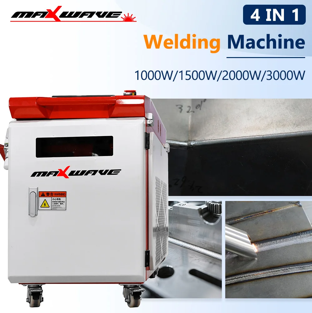 MAXWAVE Laser Welding Cleaning Cutting Machine 3 in 1 3000w portable laser welding machine for efficient metal joining
MAXWAVE Laser Welding Cleaning Cutting Machine 3 in 1 3000w portable laser welding machine for efficient metal joining