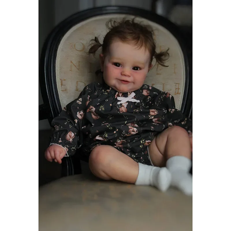 24Inch Reborn Baby Toddler Maddie Newborn Doll Princess Girl Lifelike Soft Touch 3D Skin Art Doll with Hand Root Long Hair
24Inch Reborn Baby Toddler Maddie Newborn Doll Princess Girl Lifelike Soft Touch 3D Skin Art Doll with Hand Root Long Hair