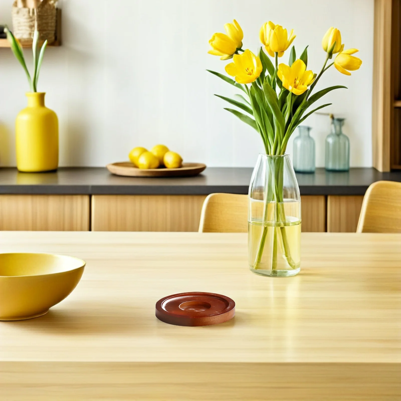 3pcs Wooden Round Cup Mats Tabletop Home Cup Pads Protection Anti-Skid Drink Coasters Whiskey Glass Pads Home Decor
3pcs Wooden Round Cup Mats Tabletop Home Cup Pads Protection Anti-Skid Drink Coasters Whiskey Glass Pads Home Decor