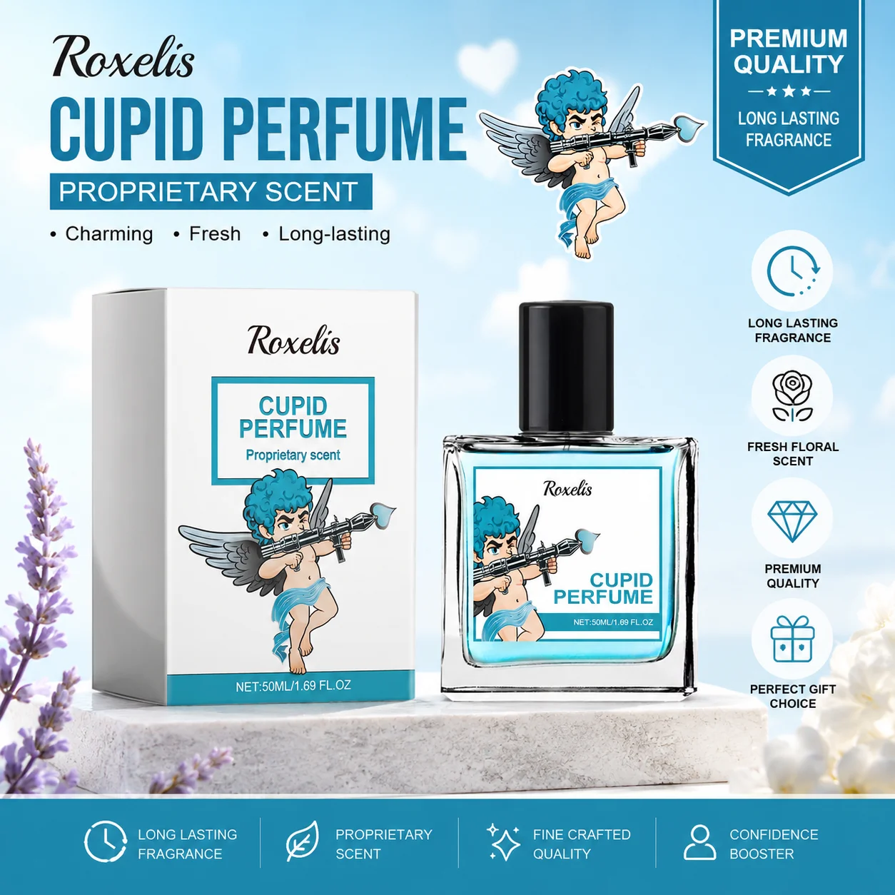 50ml Men Body Spray Perfume Long Lasting Fresh Scent Pheromone Cologne Local Warehouse Supply
50ml Men Body Spray Perfume Long Lasting Fresh Scent Pheromone Cologne Local Warehouse Supply