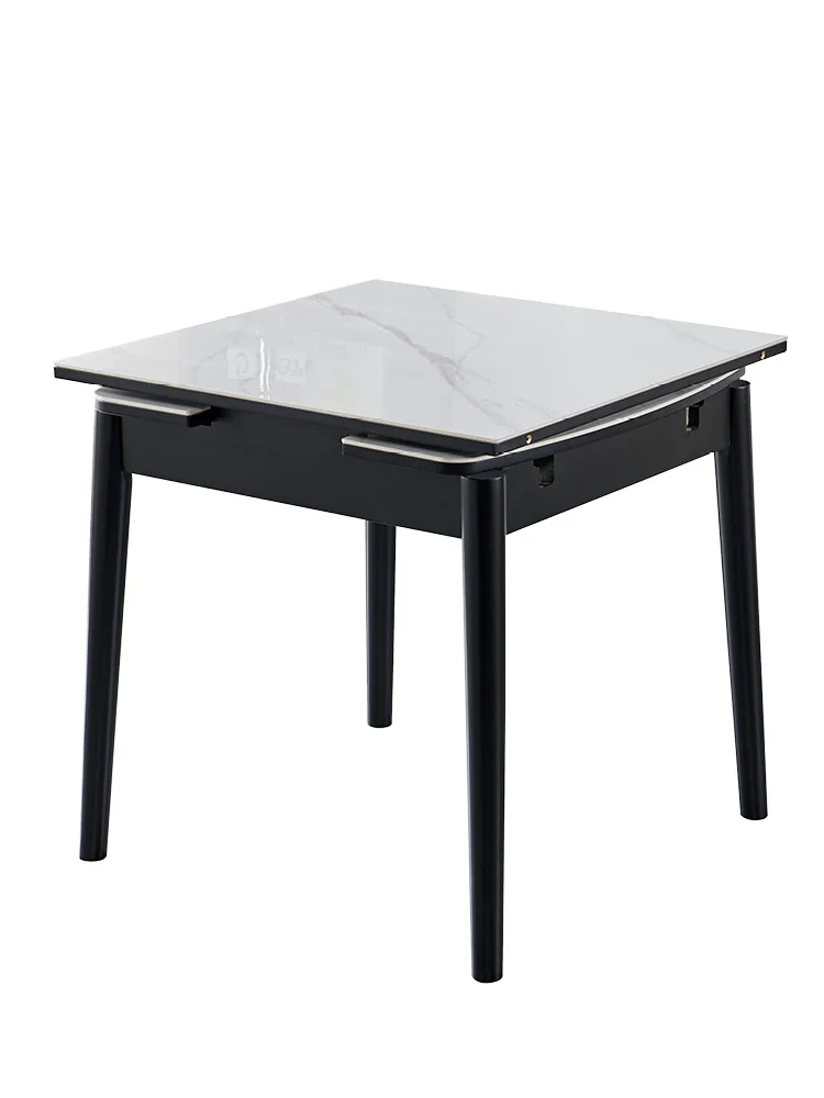 Retractable folding rock slab meal, table and chair combination modern and simple
Retractable folding rock slab meal, table and chair combination modern and simple