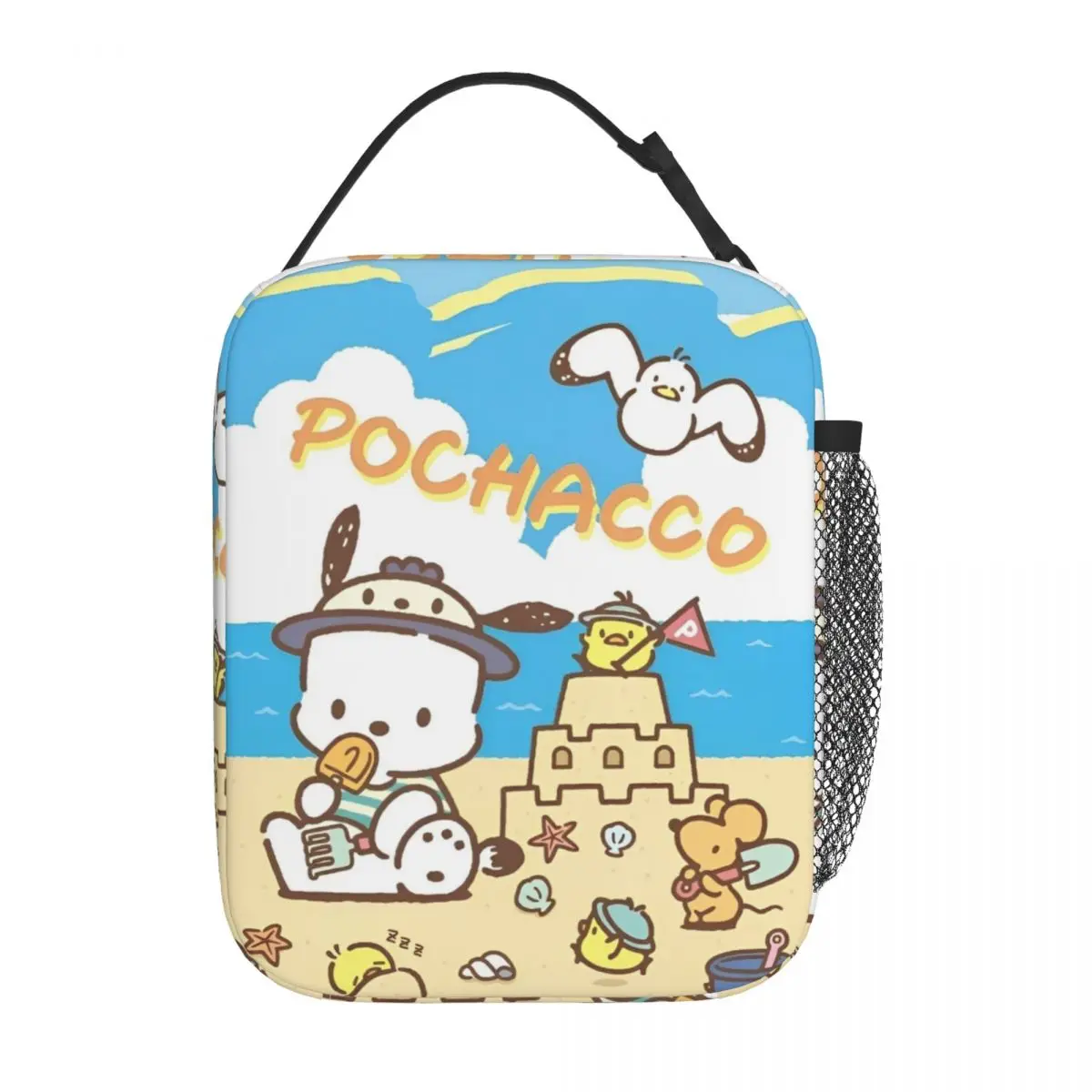 Kawaii Pochacco Морская изолированная сумка для обеда Большая емкость Контейнер для еды с мультяшной собакой Сумка-холодильник Большая коробка для обеда Сумка для еды для колледжа
Kawaii Pochacco Морская изолированная сумка для обеда Большая емкость Контейнер для еды с мультяшной собакой Сумка-холодильник Большая коробка для обеда Сумка для еды для колледжа